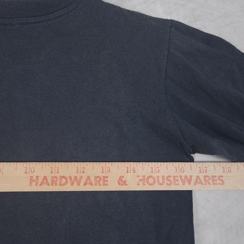 Vintage Notre Dame Fighting Irish Shirt Boys 10 Blue NCAA Football Single Stitch